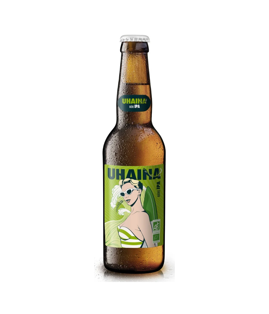 BIERE BLONDE UHAINA 33 CL BIERE BLONDE UHAINA 33 CL