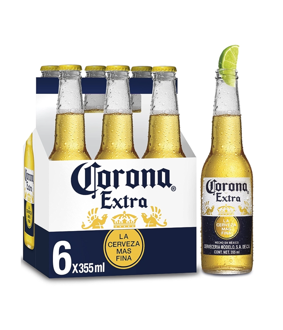 BIERE BLONDE CORONA EXTRA 6X35 CL BIERE BLONDE CORONA EXTRA 6X35 CL
