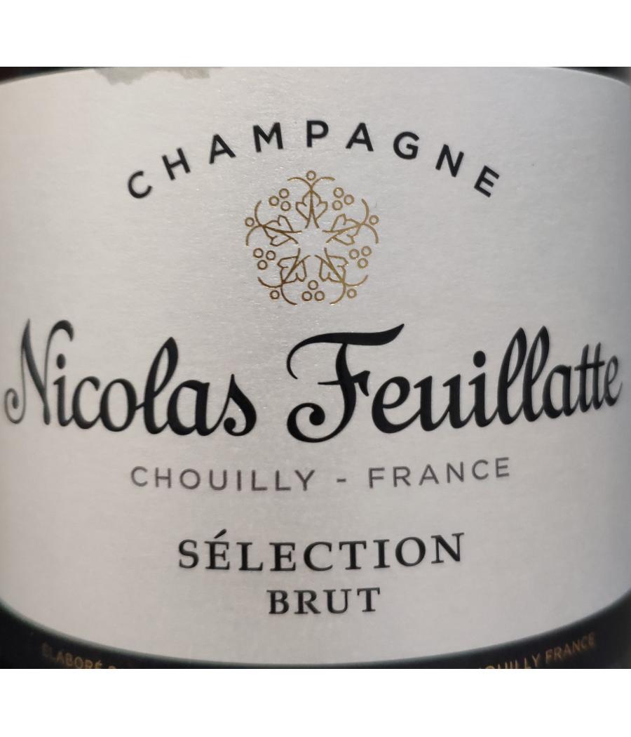 NICOLAS FEUILLATTE CHAMPAGNE BRUT 75 NICOLAS FEUILLATTE CHAMPAGNE BRUT 75