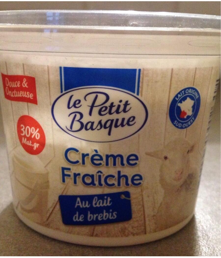 CREME FRAICHE LE PETIT BASQUE  200 G CREME FRAICHE LE PETIT BASQUE  200 G