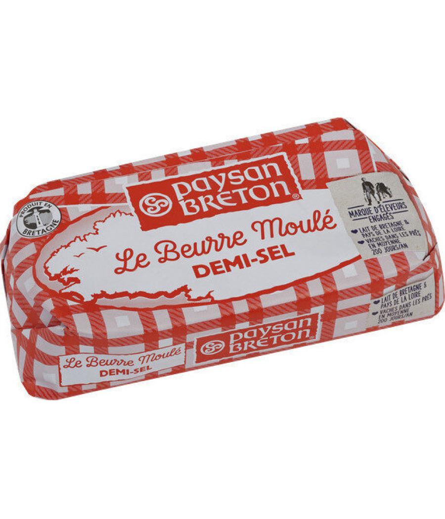 BEURRE MOULE DEMI SEL PAYSAN BRETON 125G BEURRE MOULE DEMI SEL PAYSAN BRETON 125G