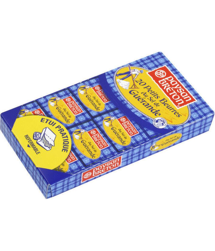 PETITS BEURRES AU SEL DE GUERANDE PAYSAN BRETON 20X10G PETITS BEURRES AU SEL DE GUERANDE PAYSAN BRETON 20X10G