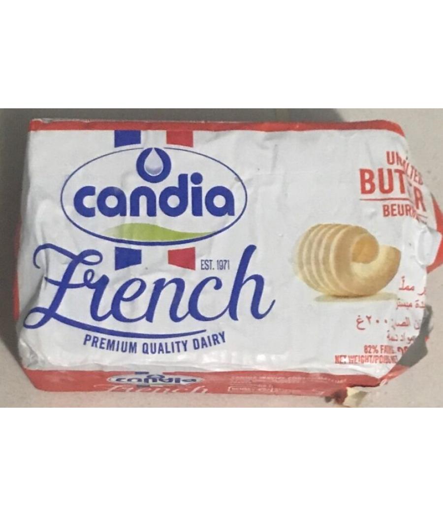 BEURRE DOUX CANDIA 200G BEURRE DOUX CANDIA 200G