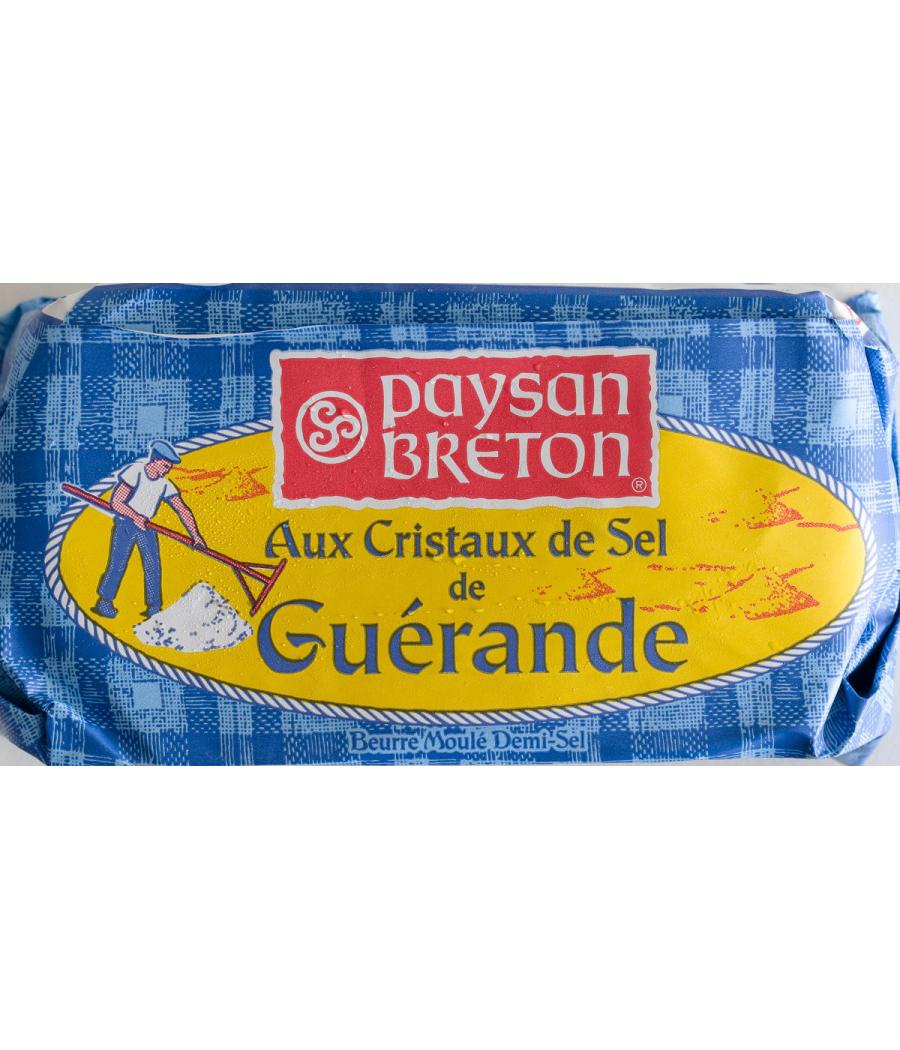 BEURRE MOULE DEMI-SEL PAYSAN BRETON 250G BEURRE MOULE DEMI-SEL PAYSAN BRETON 250G