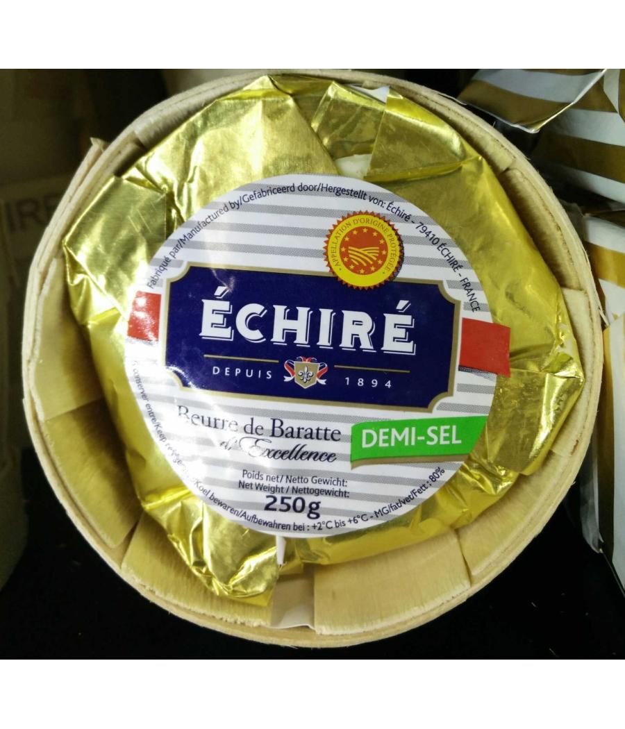 BEURRE DE BARATTE D'EXCELLENCE DEMI-SEL AOP 250 G BEURRE DE BARATTE D'EXCELLENCE DEMI-SEL AOP 250 G