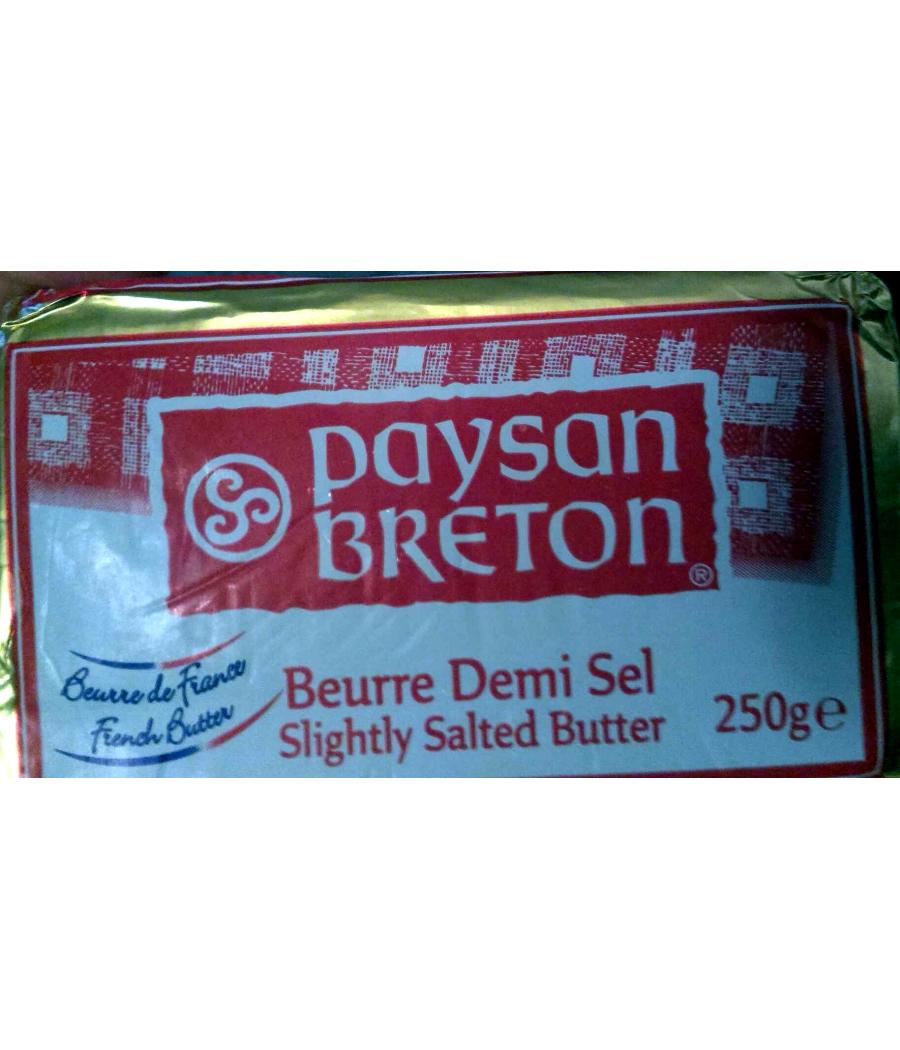 BEURRE DEMI-SEL 250G BEURRE DEMI-SEL 250G