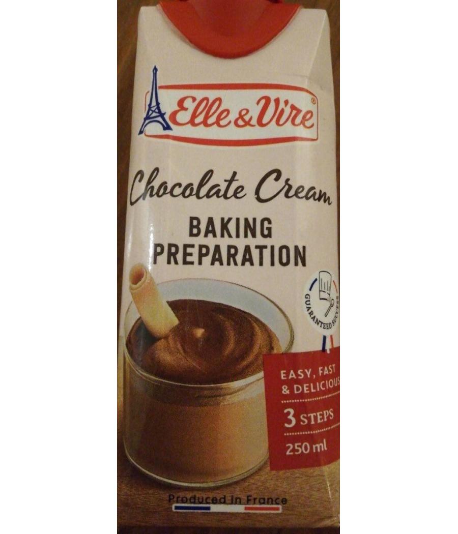 CHOCOLATE CREAM ELLE&VIRE 25CL CHOCOLATE CREAM ELLE&VIRE 25CL