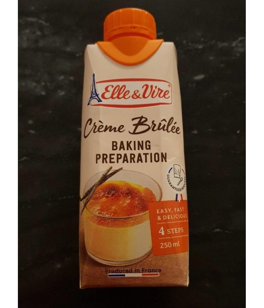 CREME BRULEE ELLE & VIRE 25CL CREME BRULEE ELLE & VIRE 25CL
