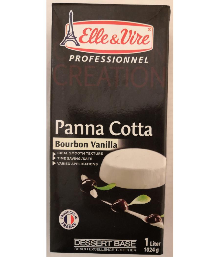 PANNA COTTA ELLE&VIRE 1L PANNA COTTA ELLE&VIRE 1L