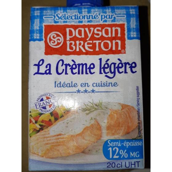 LA CREME LEGERE PAYSAN BRETON 20CL
