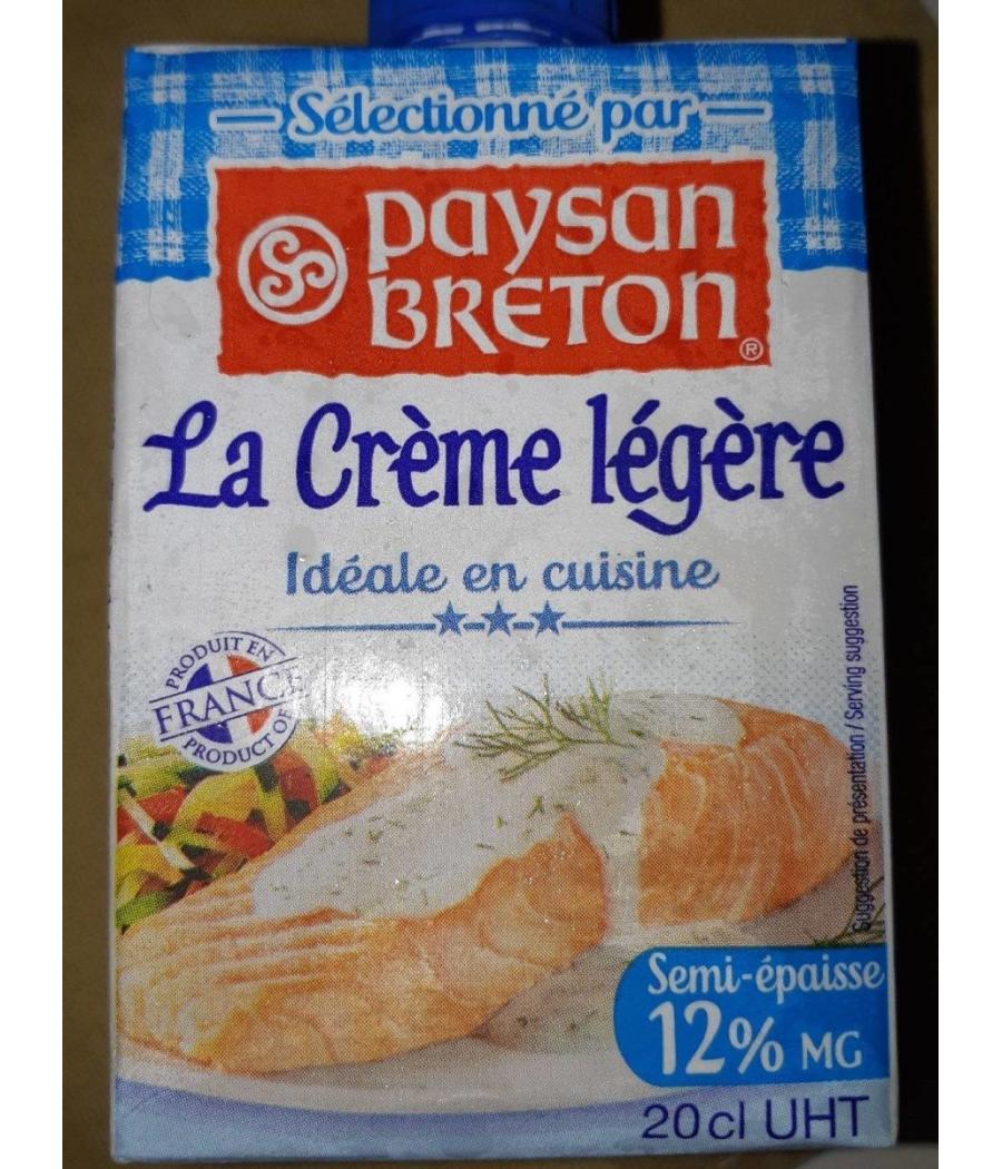LA CREME LEGERE PAYSAN BRETON 20CL LA CREME LEGERE PAYSAN BRETON 20CL