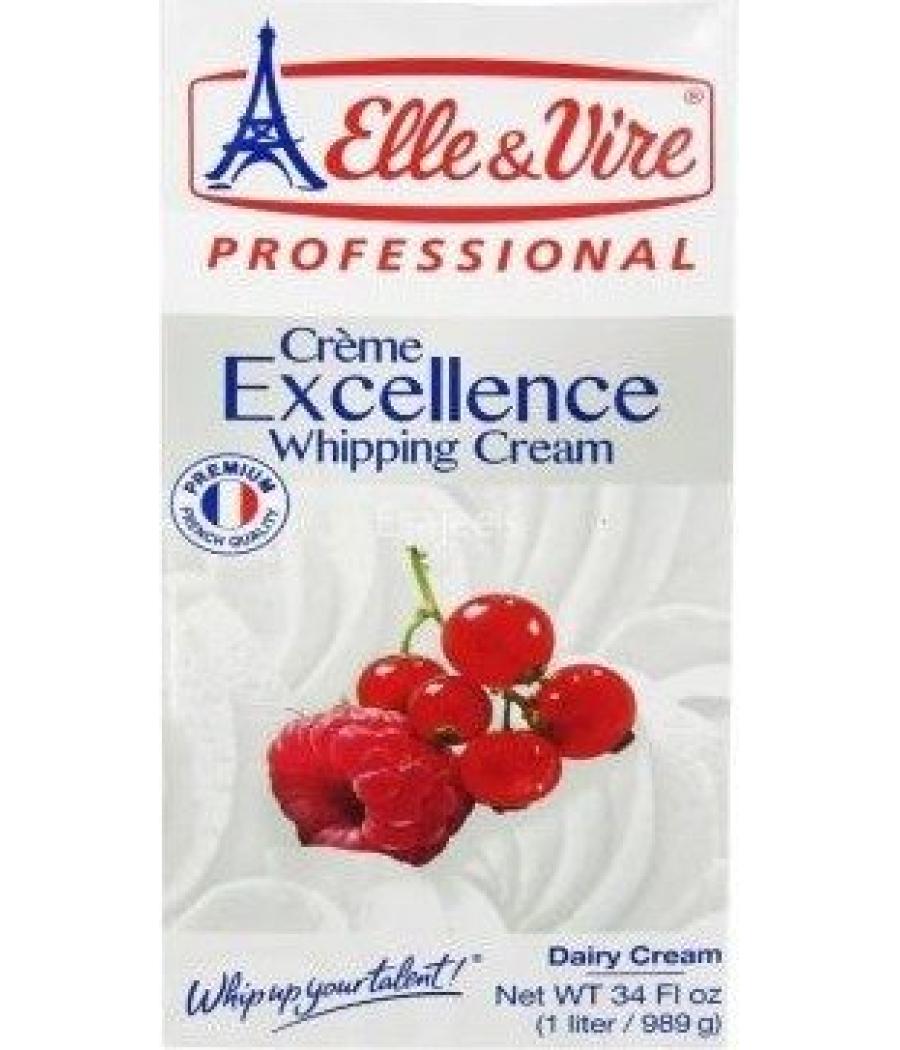 CREME EXCELLENCE ELLE&VIRE 1L CREME EXCELLENCE ELLE&VIRE 1L