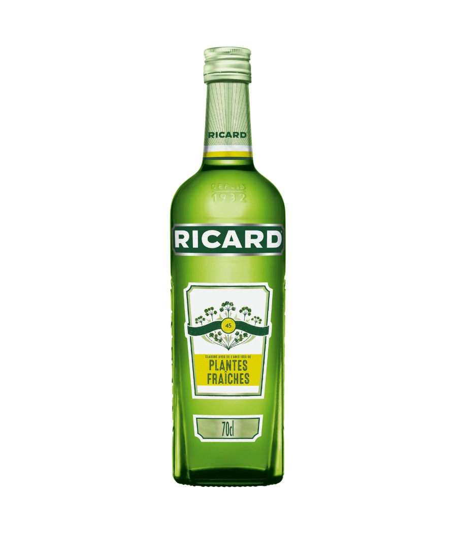 PASTIS RICARD AUX PLANTES FRAICHES 70 CL PASTIS RICARD AUX PLANTES FRAICHES 70 CL