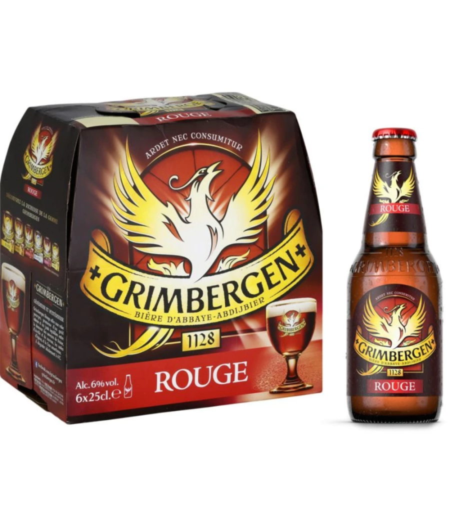BIERE ROUGE GRIMBERGEN 6X25CL BIERE ROUGE GRIMBERGEN 6X25CL
