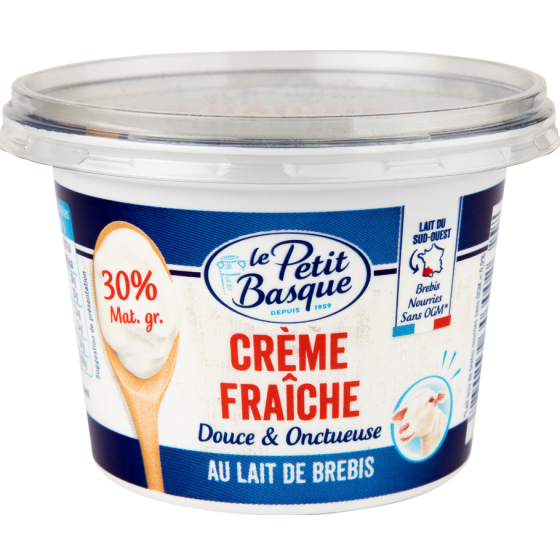CREME FRAICHE EPAISSE LE PETIT BASQUE  400 G