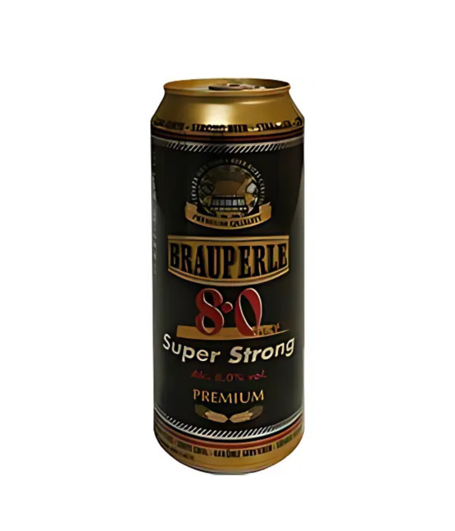 BIERE 8.0 SUPER STRONG BRAUPERLE 50CL BIERE 8.0 SUPER STRONG BRAUPERLE 50CL