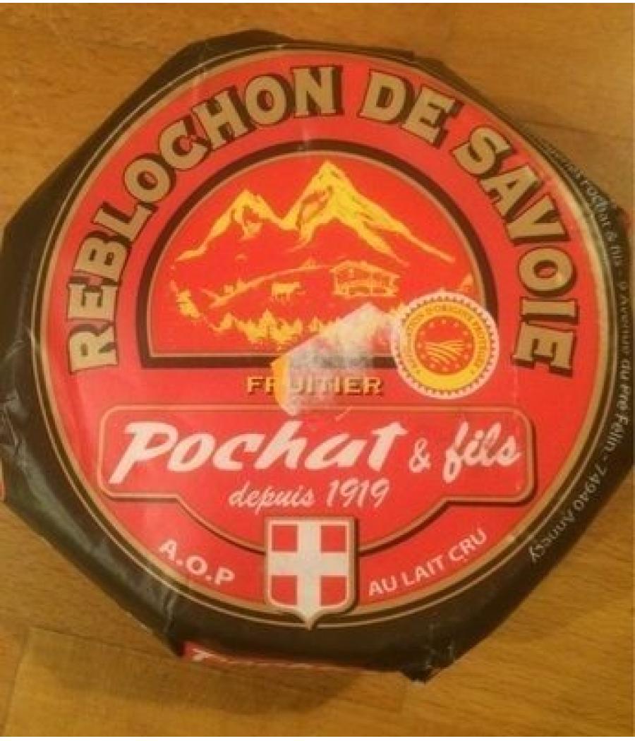 REBLOCHON DE SAVOIE AU LAIT CRU POCHAT 240G REBLOCHON DE SAVOIE AU LAIT CRU POCHAT 240G
