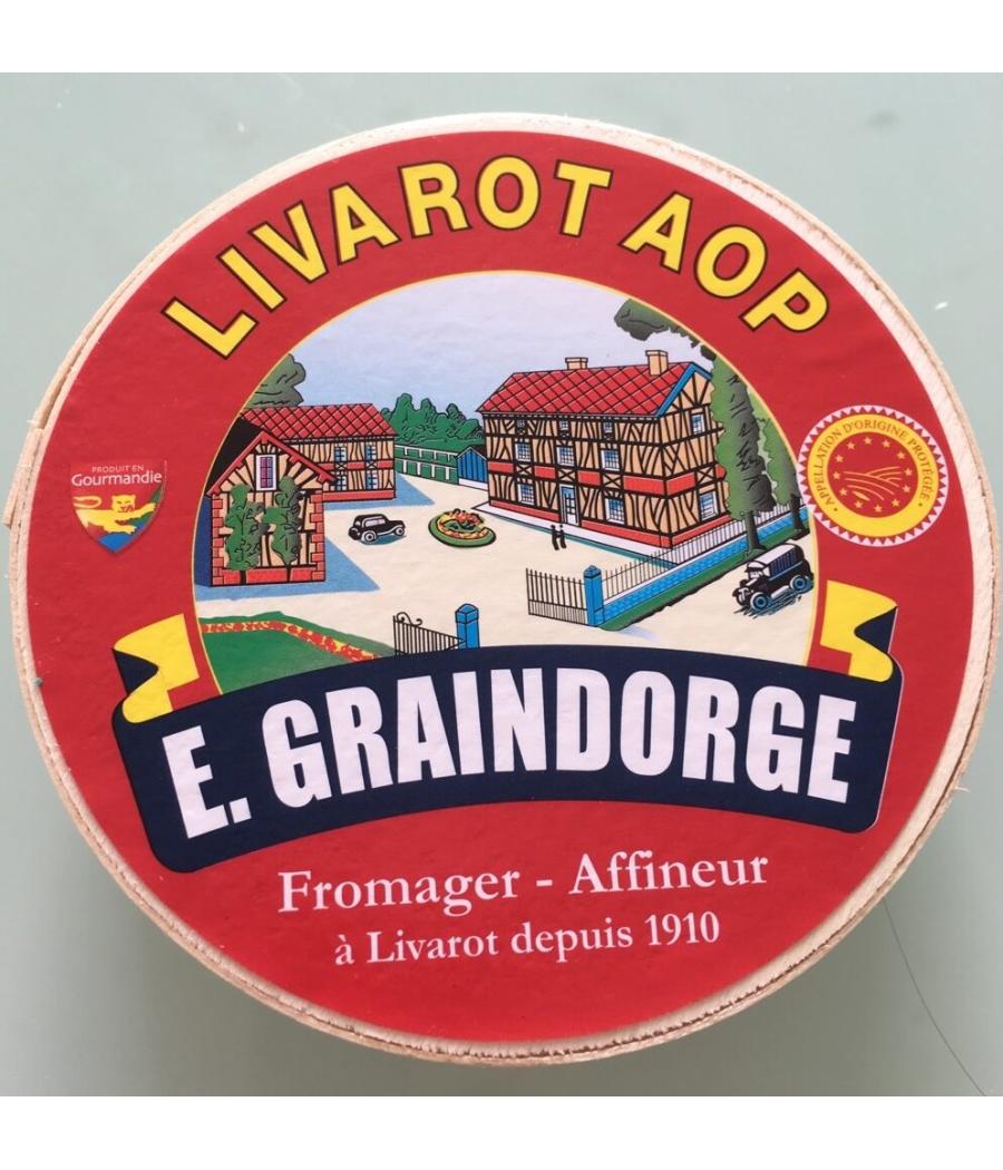 FROMAGE LIVAROT AOP GRAINDORGE 250G FROMAGE LIVAROT AOP GRAINDORGE 250G