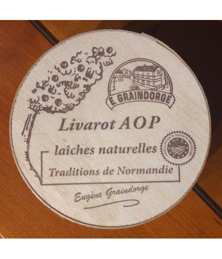 FROMAGE PETIT LIVAROT AOP GRAINDORGE 270G FROMAGE PETIT LIVAROT AOP GRAINDORGE 270G