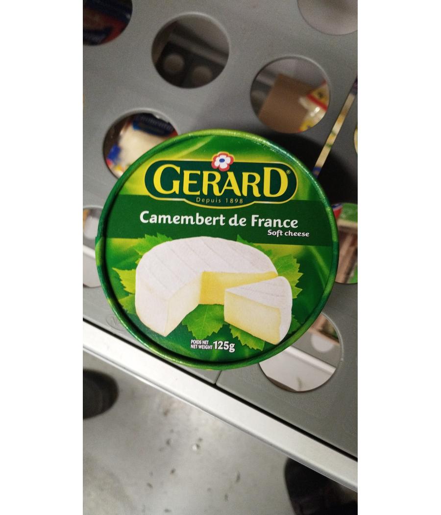 CAMEMBERT DE FRANCE GERARD 125G CAMEMBERT DE FRANCE GERARD 125G