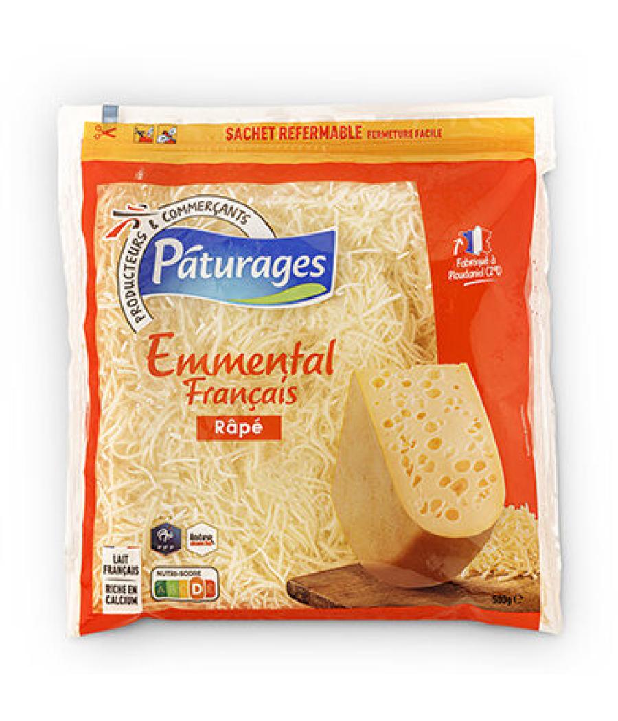 EMMENTAL FRANCAIS RAPE 500 G EMMENTAL FRANCAIS RAPE 500 G