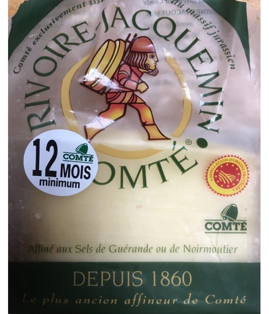 COMTE RIVOIRE ET JACQUEMIN 12 MOIS D'AFFINAGE  200G COMTE RIVOIRE ET JACQUEMIN 12 MOIS D'AFFINAGE  200G
