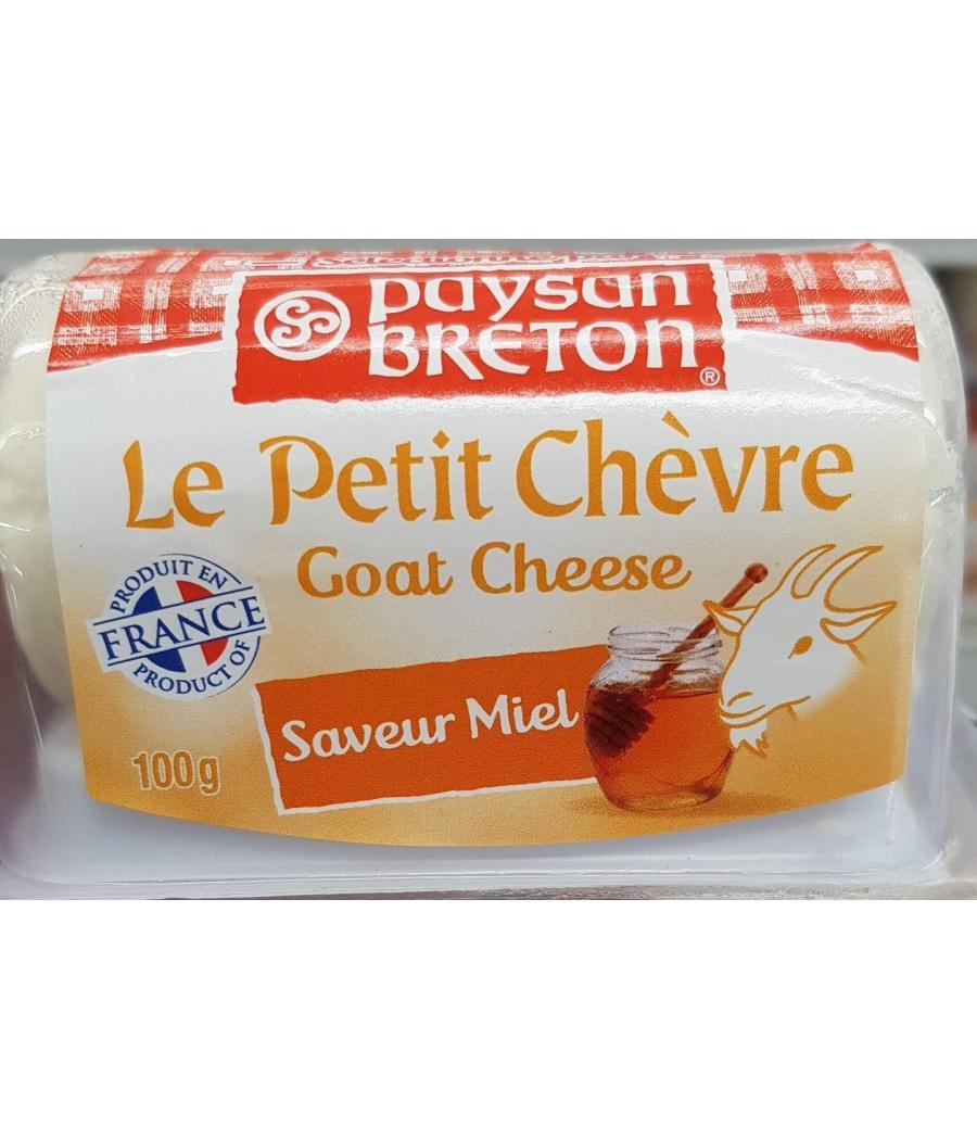 LE PETIT CHEVRE GOAT CHEESE SAVEUR MIEL PAYSAN BRETON 100G