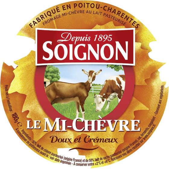 LE MI-CHEVRE SOIGNON 180G