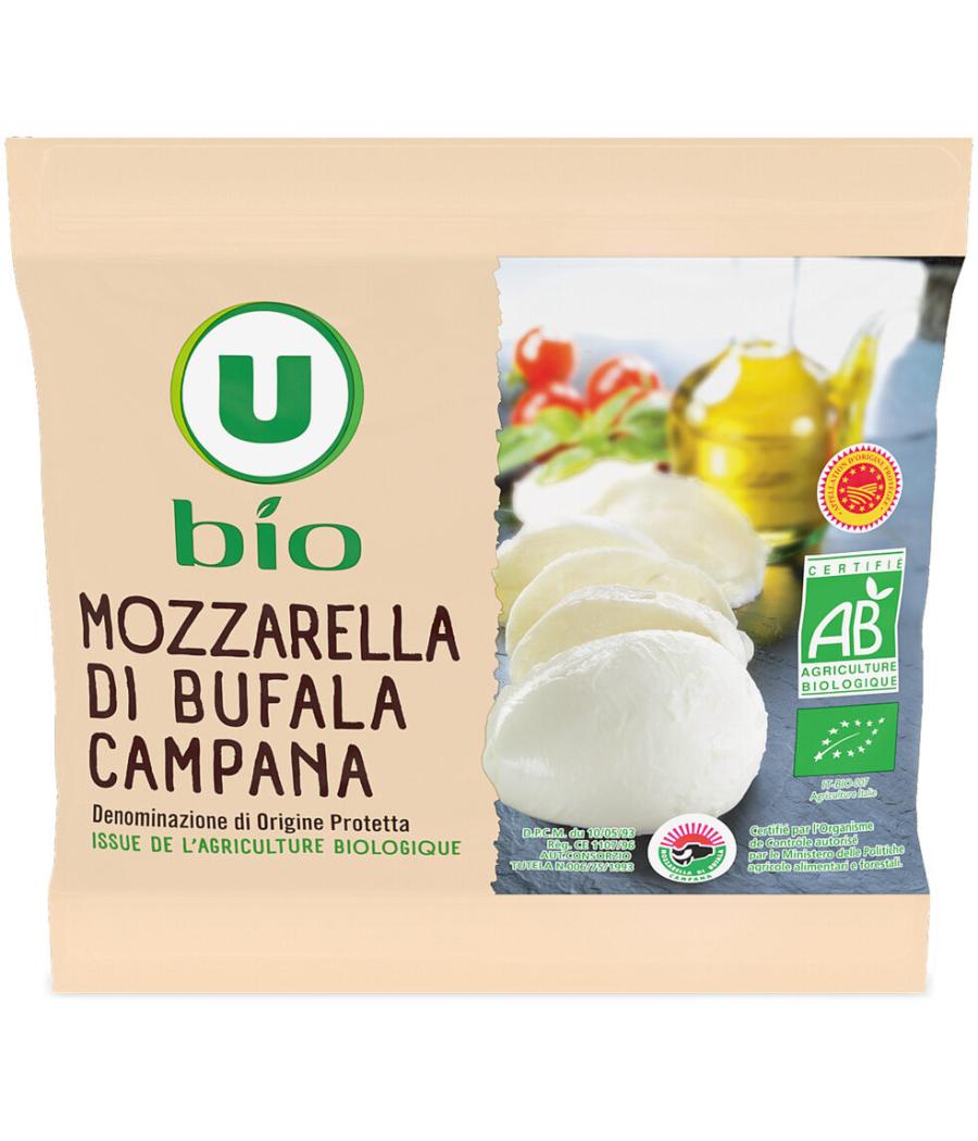 FROMAGE  MOZZARELLA AOP BIO DI BUFALA CAMPANA  125G FROMAGE  MOZZARELLA AOP BIO DI BUFALA CAMPANA  125G