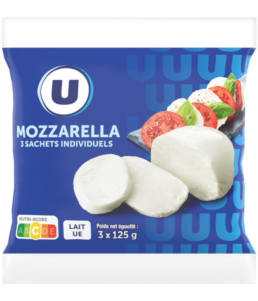 MOZZARELLA U  375 G MOZZARELLA U  375 G