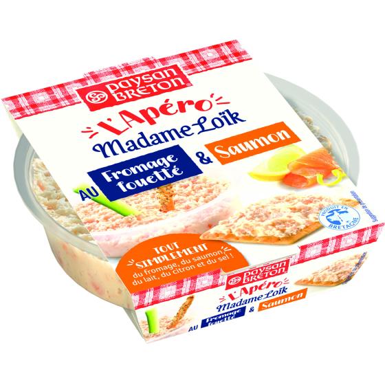 PAYSAN BRETON - L'APERO MADAME LOIK AU FROMAGE FOUETTE ET THON 120 G
