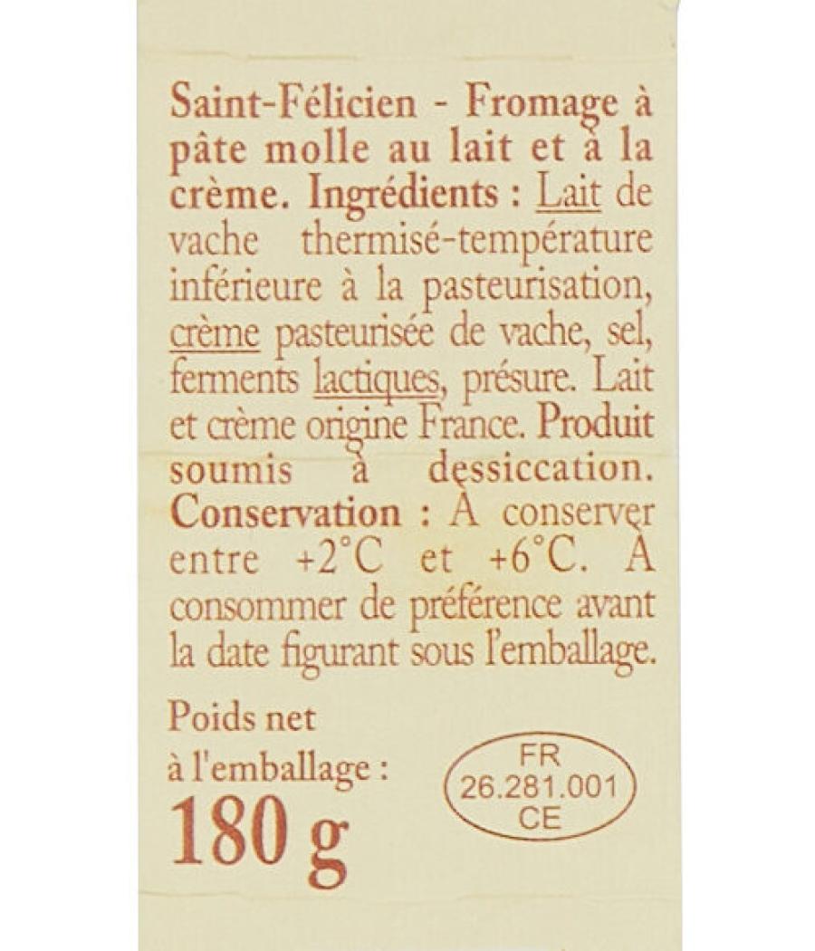 SAINT - FELICIEN CARREFOUR 180G SAINT - FELICIEN CARREFOUR 180G