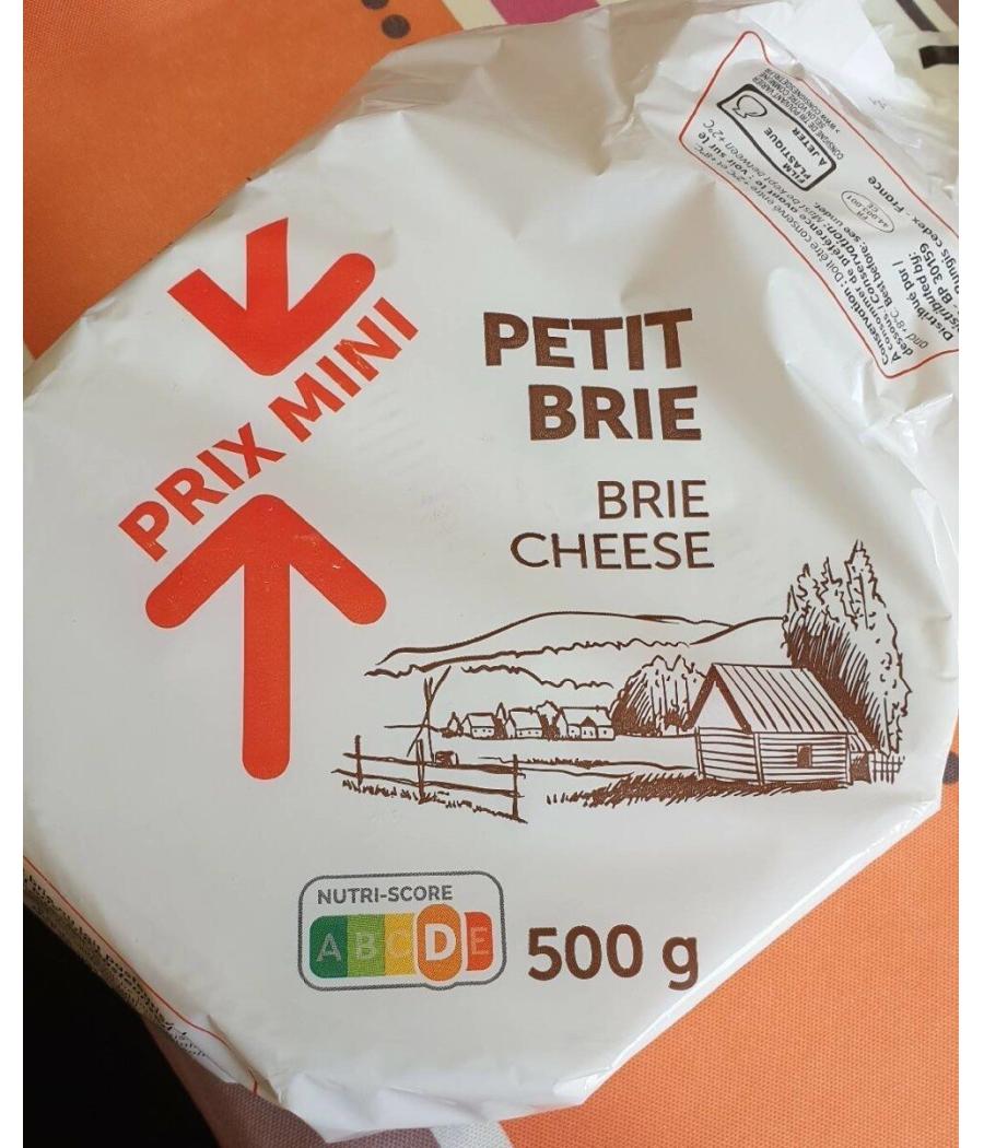 FROMAGE SIMPLY PETIT BRIE 500G FROMAGE SIMPLY PETIT BRIE 500G