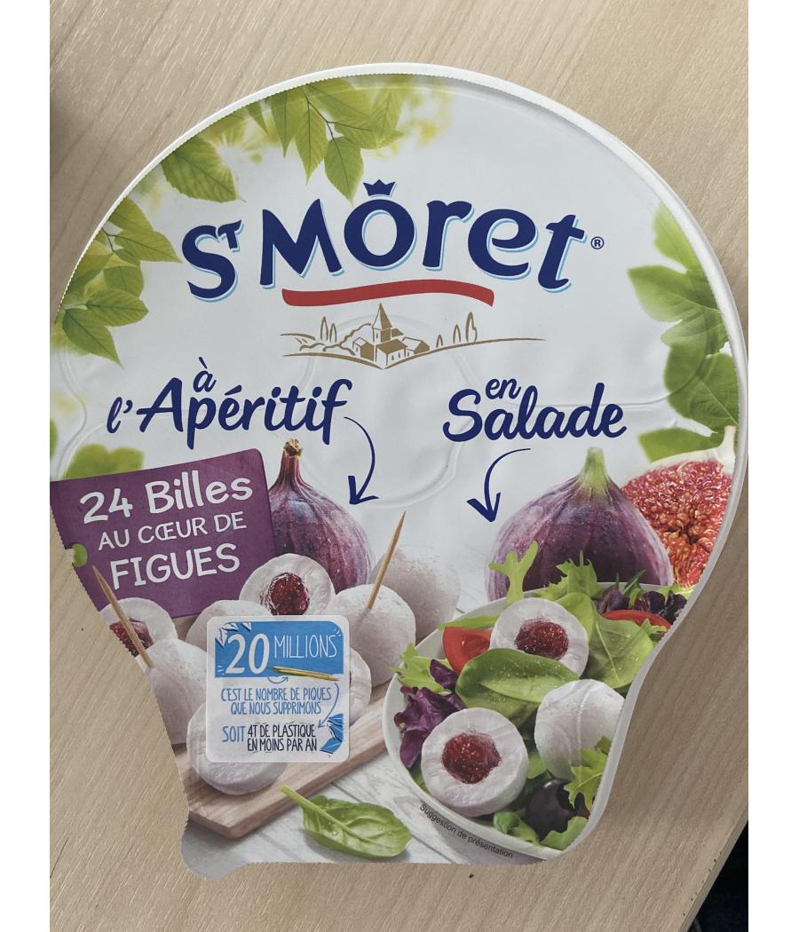 FROMAGE SAVENCIA ST MORET BILLES APERITIF AU COEUR DE FIGUES 100G FROMAGE SAVENCIA ST MORET BILLES APERITIF AU COEUR DE FIGUES 100G