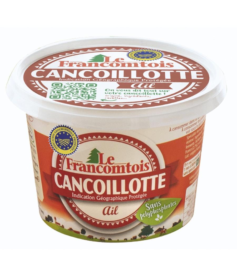 CANCOILLOTTE LE FRANCOMTOIS AIL 250G CANCOILLOTTE LE FRANCOMTOIS AIL 250G