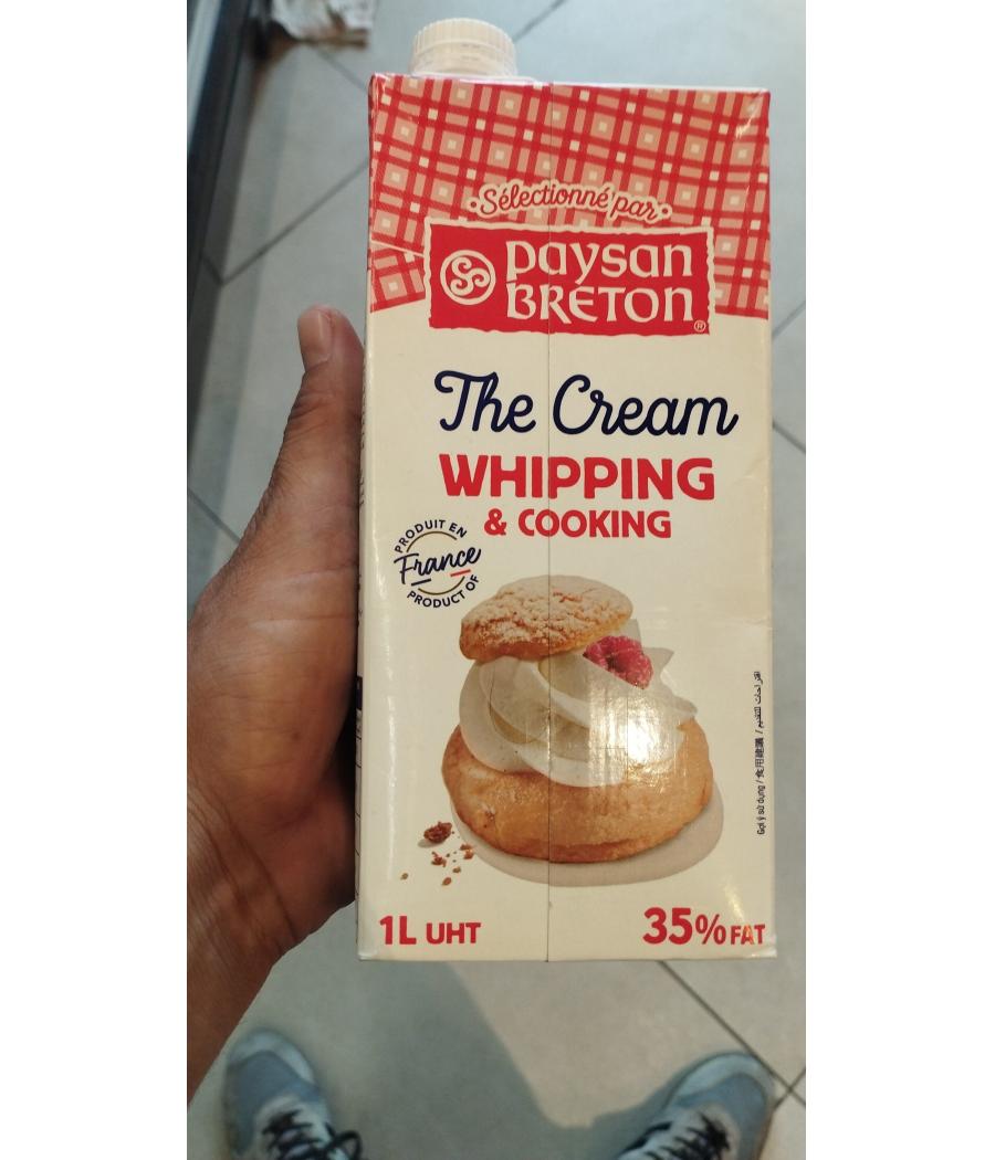 PAYSAN BRETON U. H. T. LONG LIFE WHIPPING CREAM PAYSAN BRETON U. H. T. LONG LIFE WHIPPING CREAM