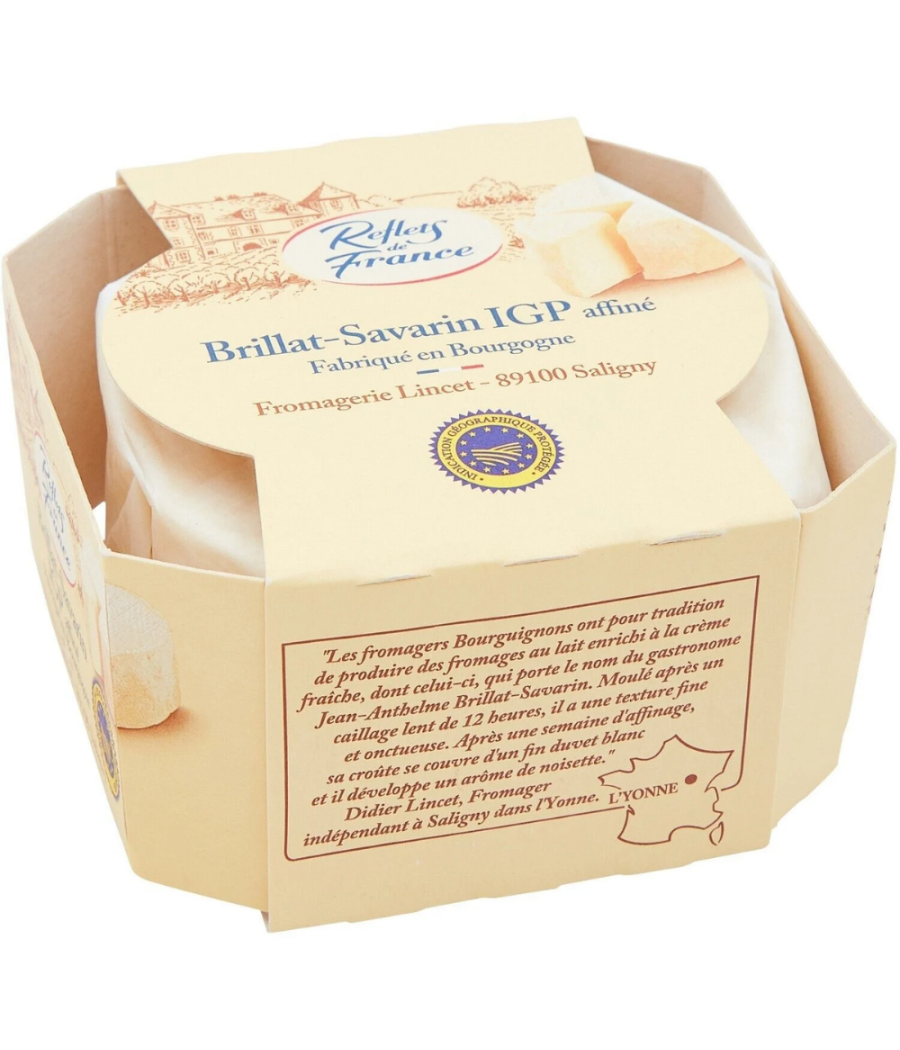 FROMAGE BRILLAT-SAVARIN IGP REFLET DE FRANCE 200G FROMAGE BRILLAT-SAVARIN IGP REFLET DE FRANCE 200G