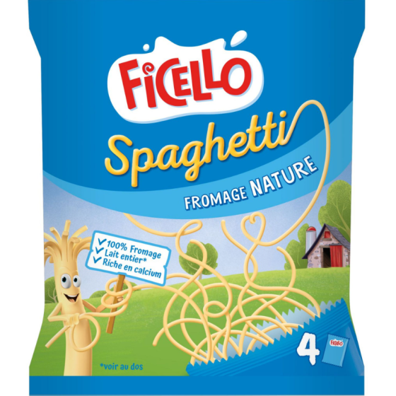 FICELLO SPAGHETTI NATURE X4