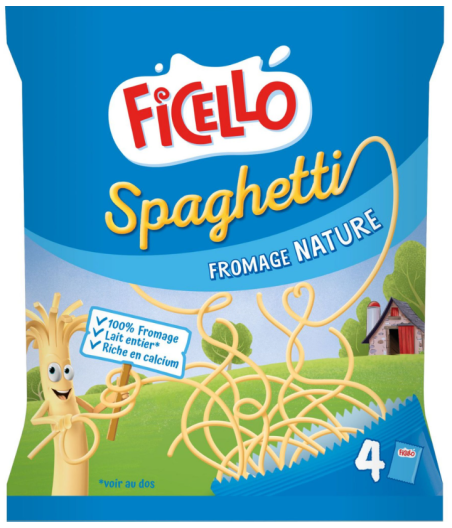 FICELLO SPAGHETTI NATURE X4