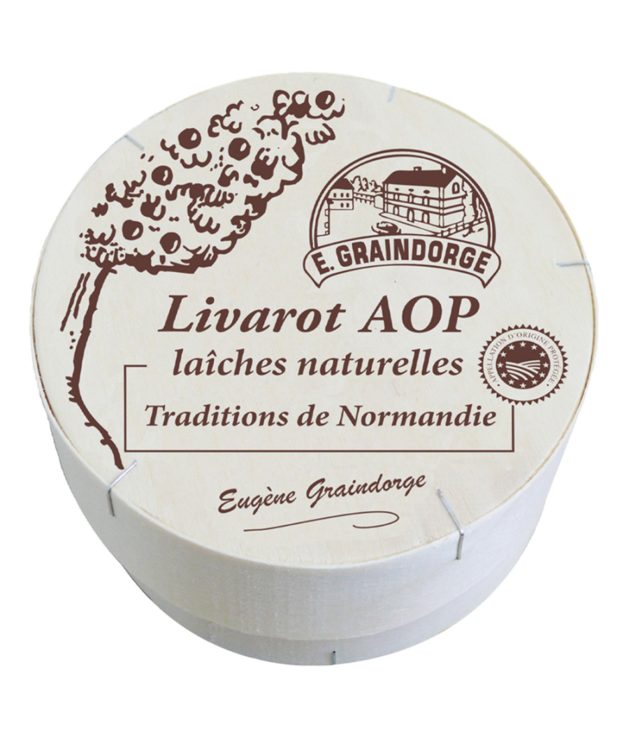 FROMAGE PETIT LIVAROT AOP GRAINDORGE 270G FROMAGE PETIT LIVAROT AOP GRAINDORGE 270G