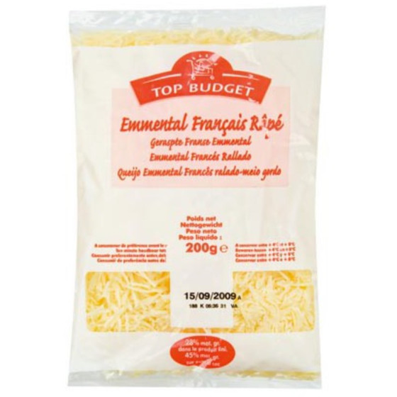 EMMENTAL FRANCAIS RAPE TOP BUDGET 200G