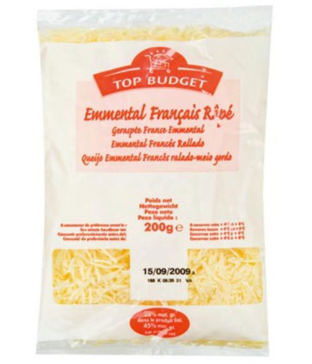 EMMENTAL FRANCAIS RAPE TOP BUDGET 200G
