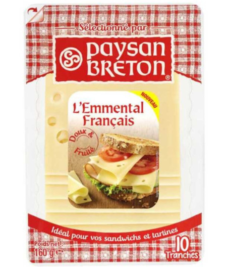 L'EMMENTAL FRANCAIS PAYSAN BRETON 160G