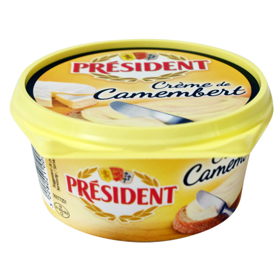 CREME DE CAMEMBERT PRESIDENT  125G