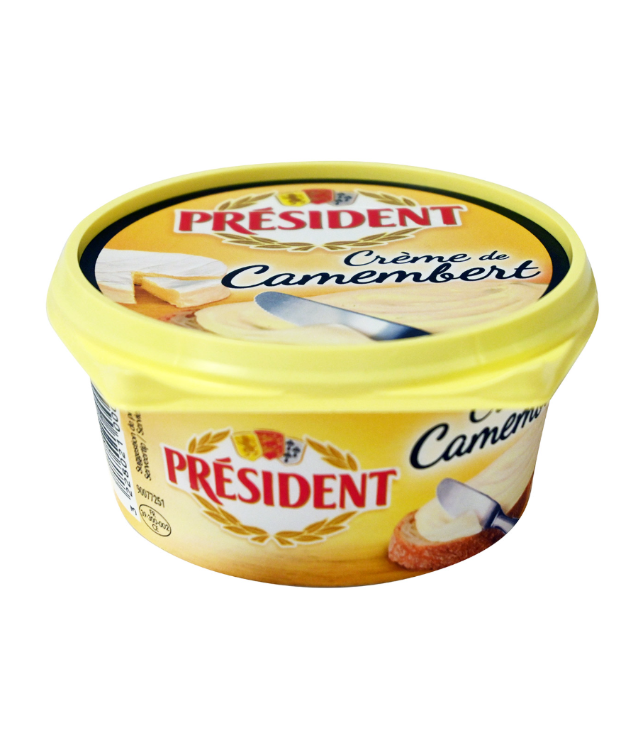 CREME DE CAMEMBERT PRESIDENT  125G CREME DE CAMEMBERT PRESIDENT  125G