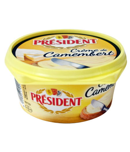 CREME DE CAMEMBERT PRESIDENT  125G