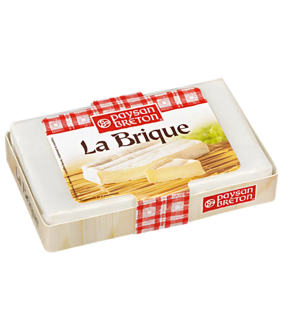 FROMAGE LA BRIQUE 32 %MG PAYSAN BRETON 200G FROMAGE LA BRIQUE 32 %MG PAYSAN BRETON 200G