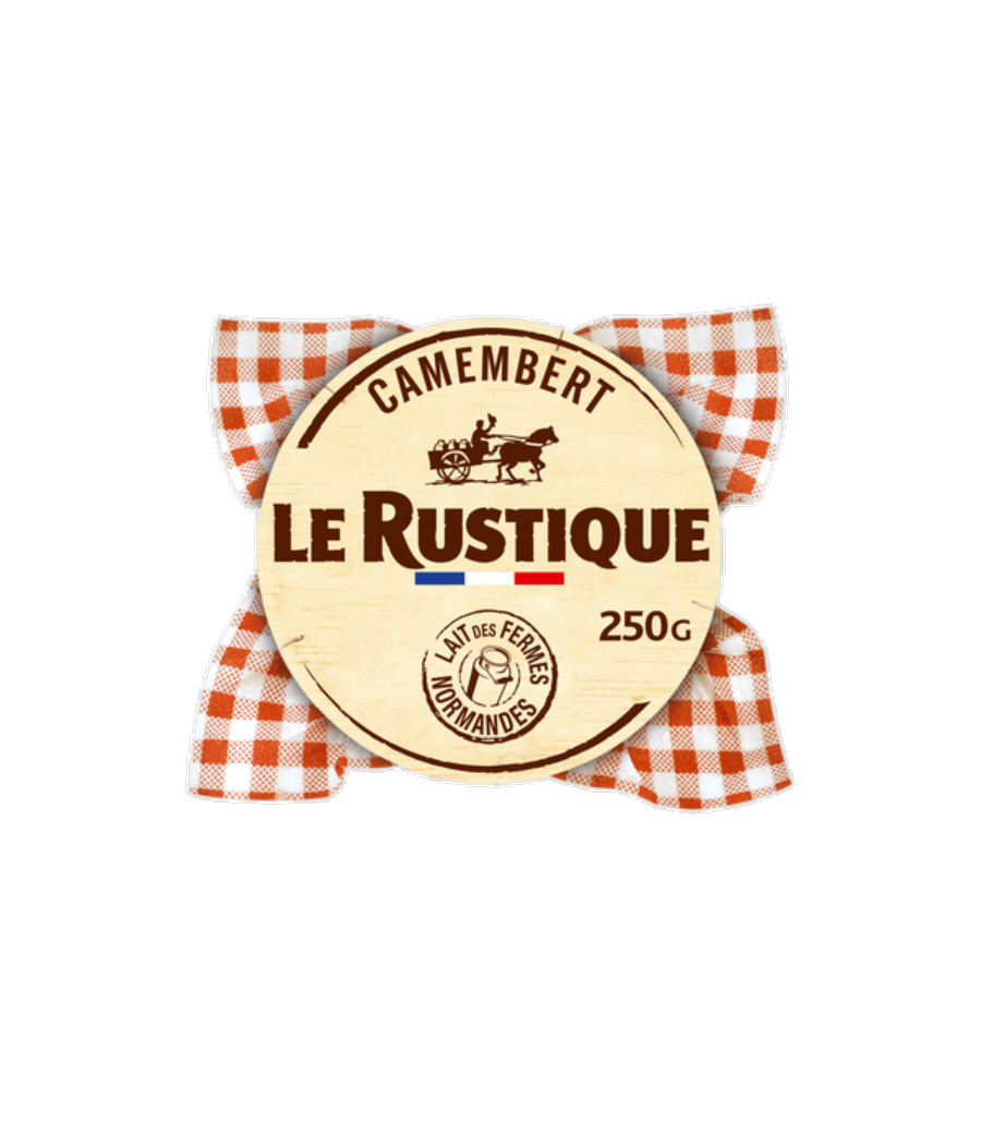 CAMEMBERT LE RUSTIQUE 250G CAMEMBERT LE RUSTIQUE 250G