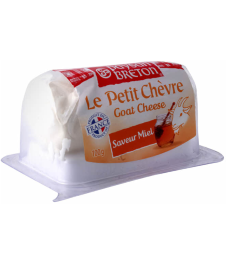 LE PETIT CHEVRE GOAT CHEESE SAVEUR MIEL PAYSAN BRETON 100G