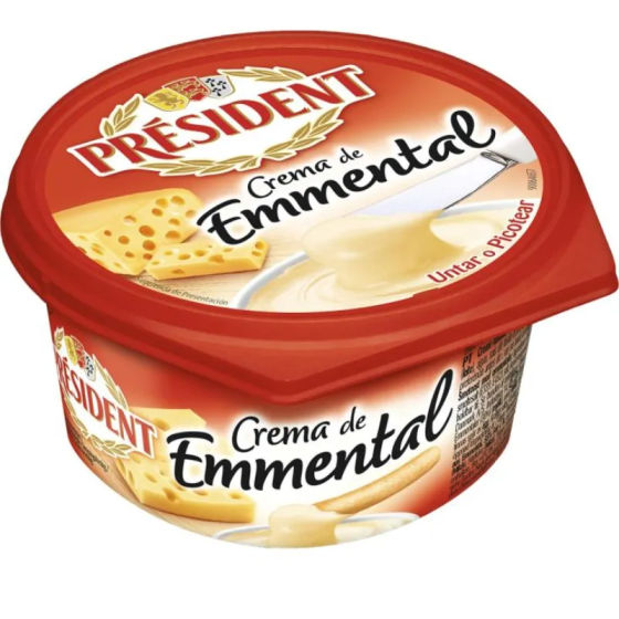 CREME D'EMMENTAL  PRESIDENT 125GR